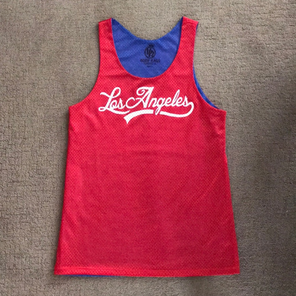 Los Angeles Reversible Mesh Tank Top